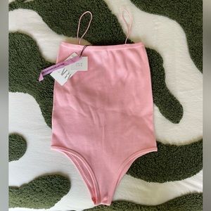 Zara tube top bodysuit
